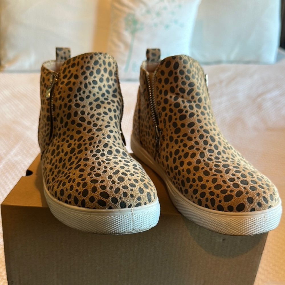Leopard Print Kids Shoes